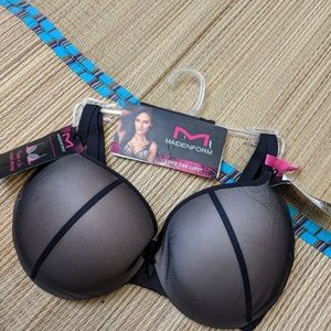 Maidenform underwire love the lift bra 34d black